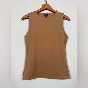 Express Body Contour High Compression Crew Neck Tank, Size M